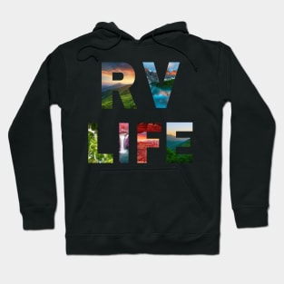 RV Life Camping Adventure Images Hoodie